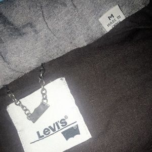 Women’s LEVI (Faux) Leather Jacket w Hoodie